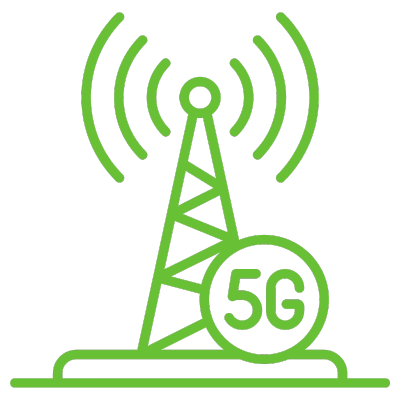 5G Antena Concept Icon