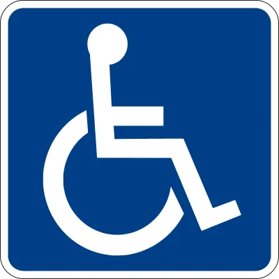 accessibility sign