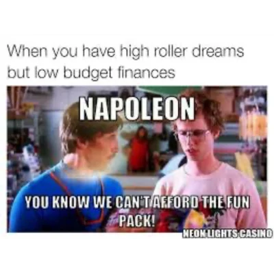 napoleon dynamite gambling meme