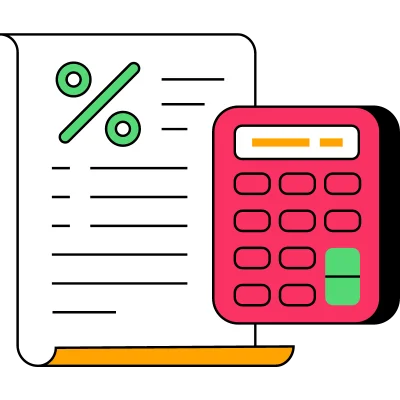 percentage paper and calculator