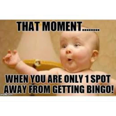 surprised baby bingo meme