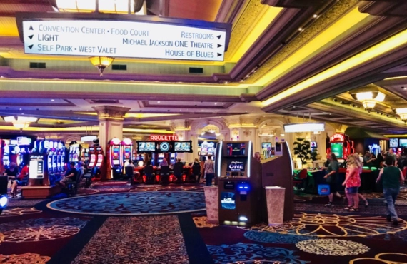 Casino Floor at Mandalay Bay in Las Vegas