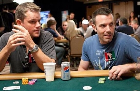 Matt Damon and Ben Affleck Gambling