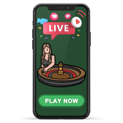 Live Dealer Casino Smartphone