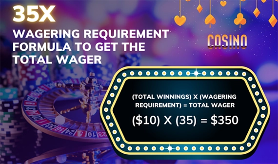 Online Casino Bonus Wagering Requirements Formula