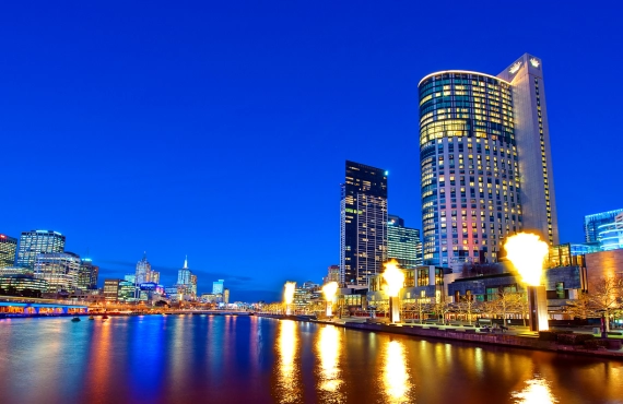 Crown Towers at Melbourne, Australia