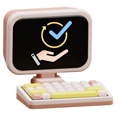 Accessibility and Convenience Icon - 3D Computer