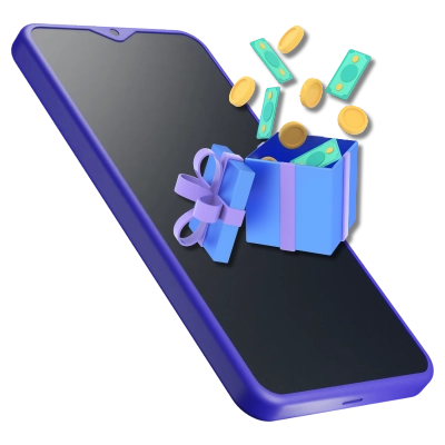 Bonuses and Promos Icon - 3D Smartphone