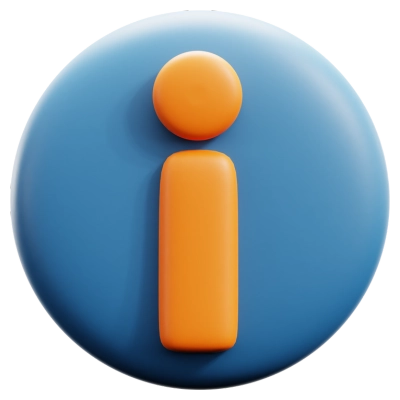 Information 3D Icon