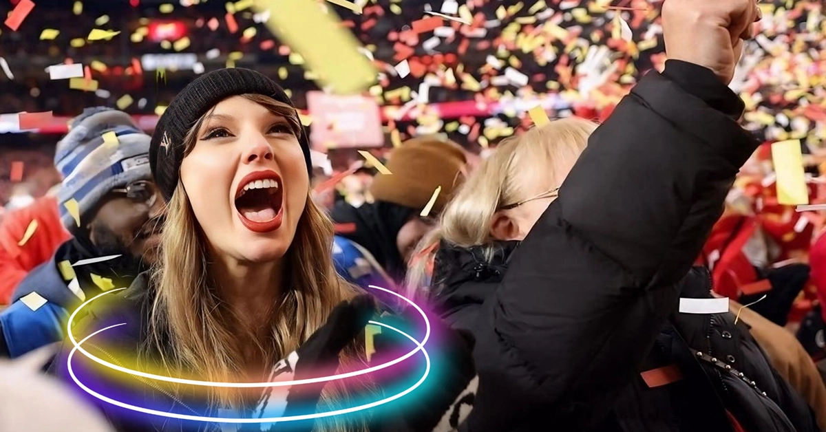 Taylor Swift at a Chiefs Game Celebration